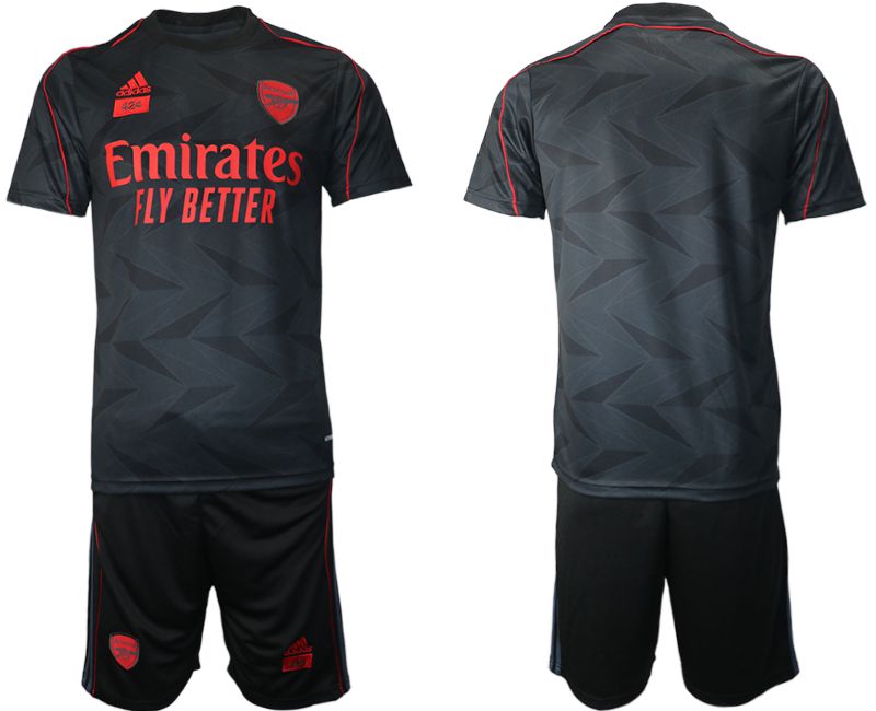 Men 2020-2021 Club Arsenal commemorative edition black blank Adidas Soccer Jersey